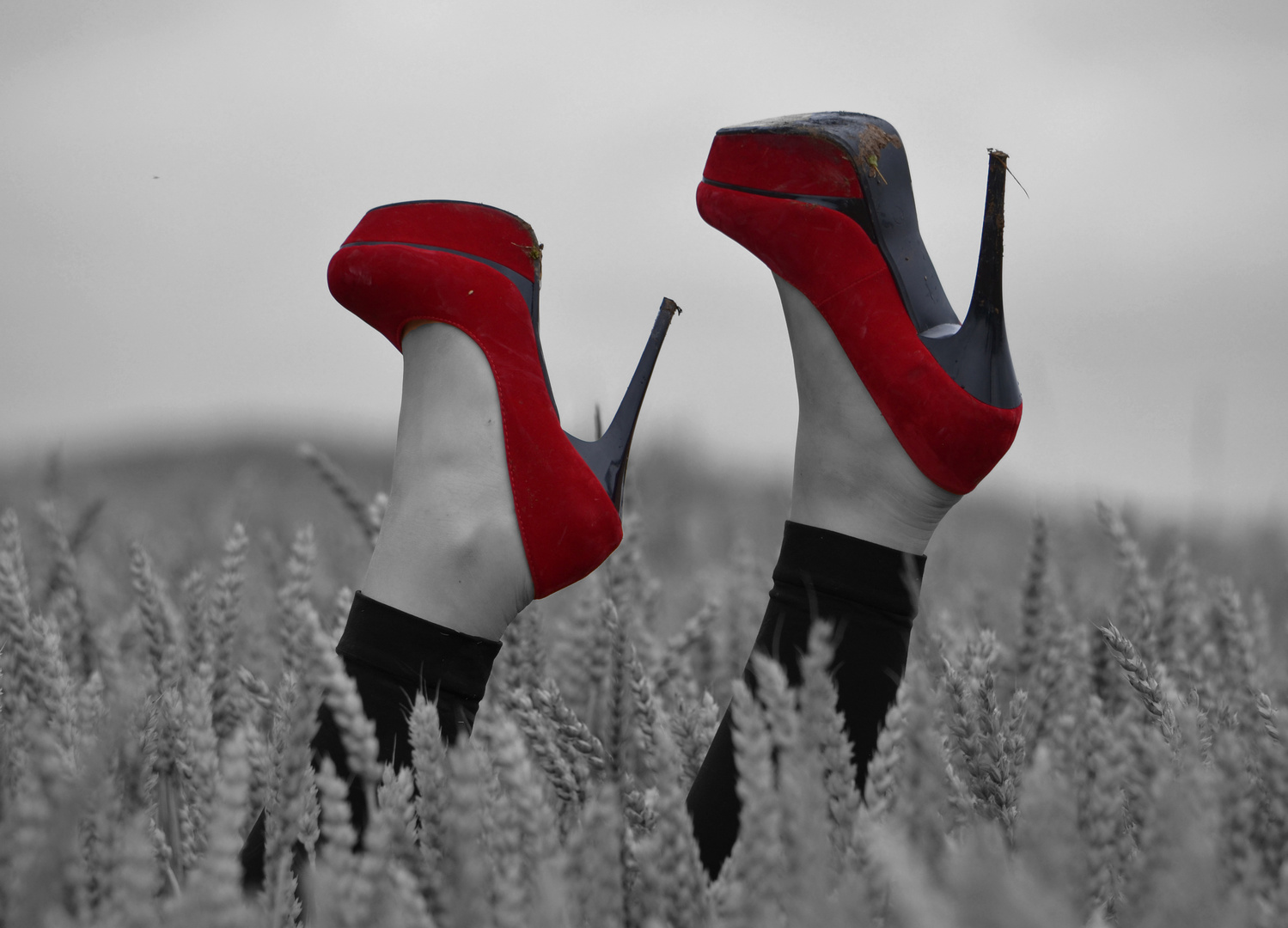 Rote High Heels