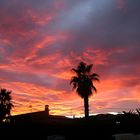 Rote Himmel in Spanien (aug 2005)