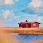 Rote Hütte am Limfjord