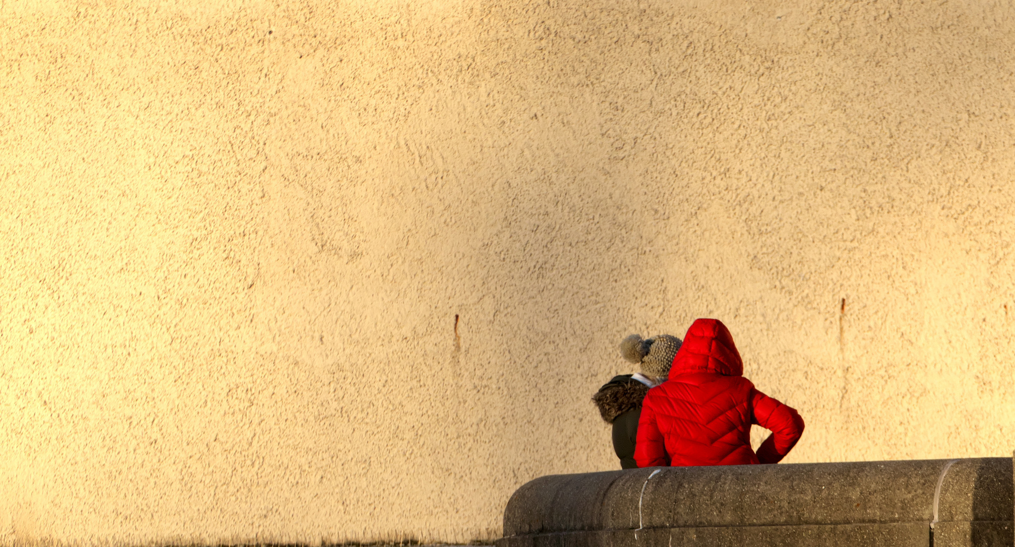 Rote Jacke