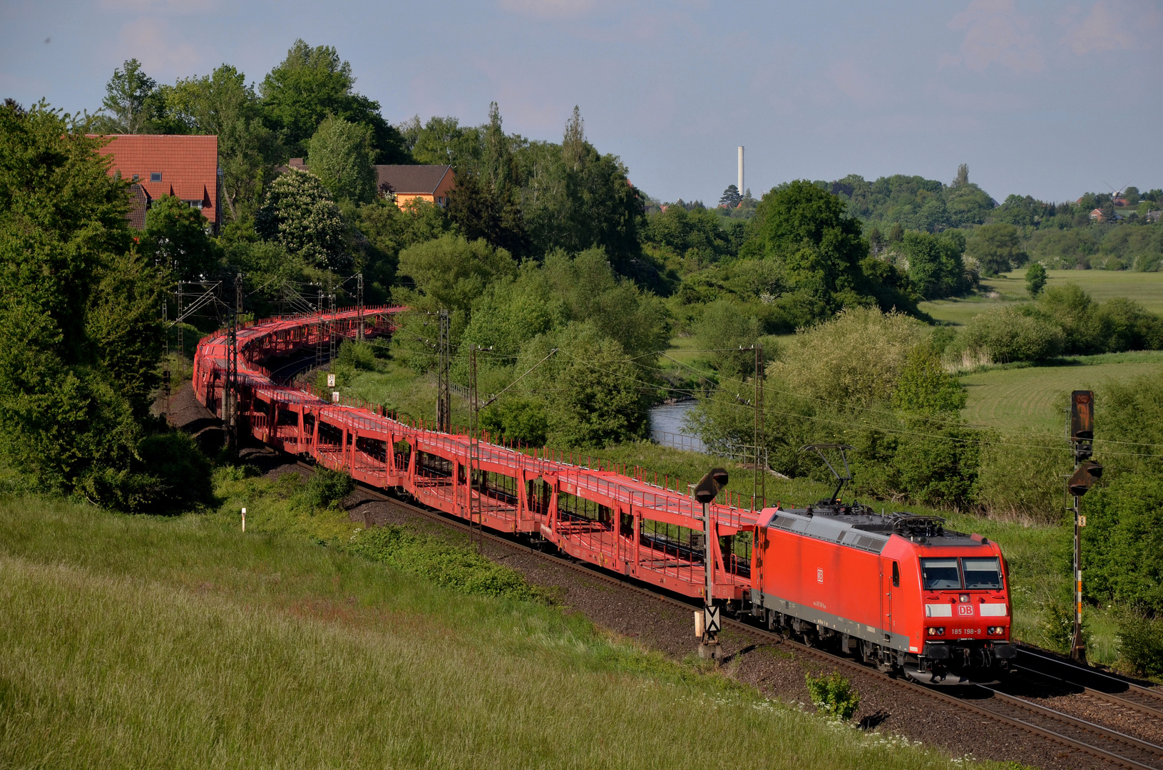 Rote Leine im Leinetal...