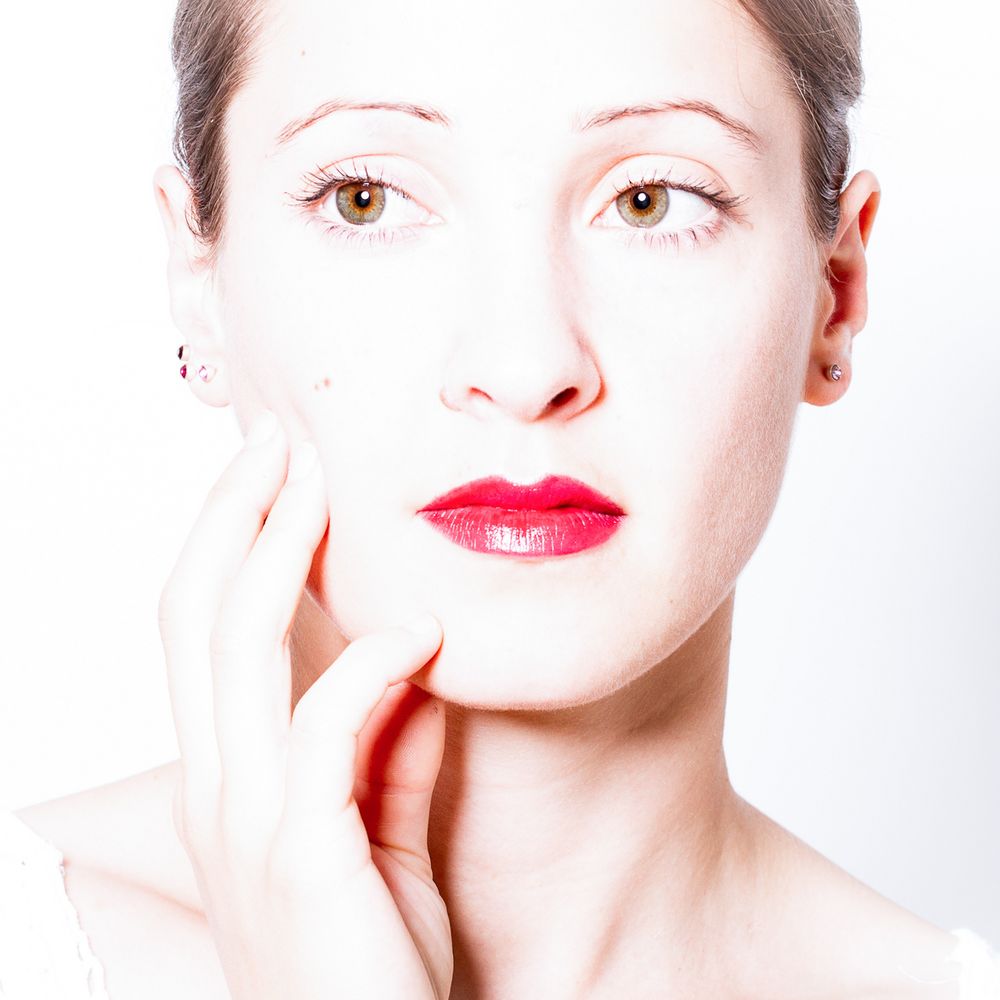 Rote Lippen... Foto & Bild portrait, portrait frauen, studio Bilder