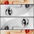 Rote Lippen, besondere Augen...
