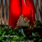 Rote Paprika...