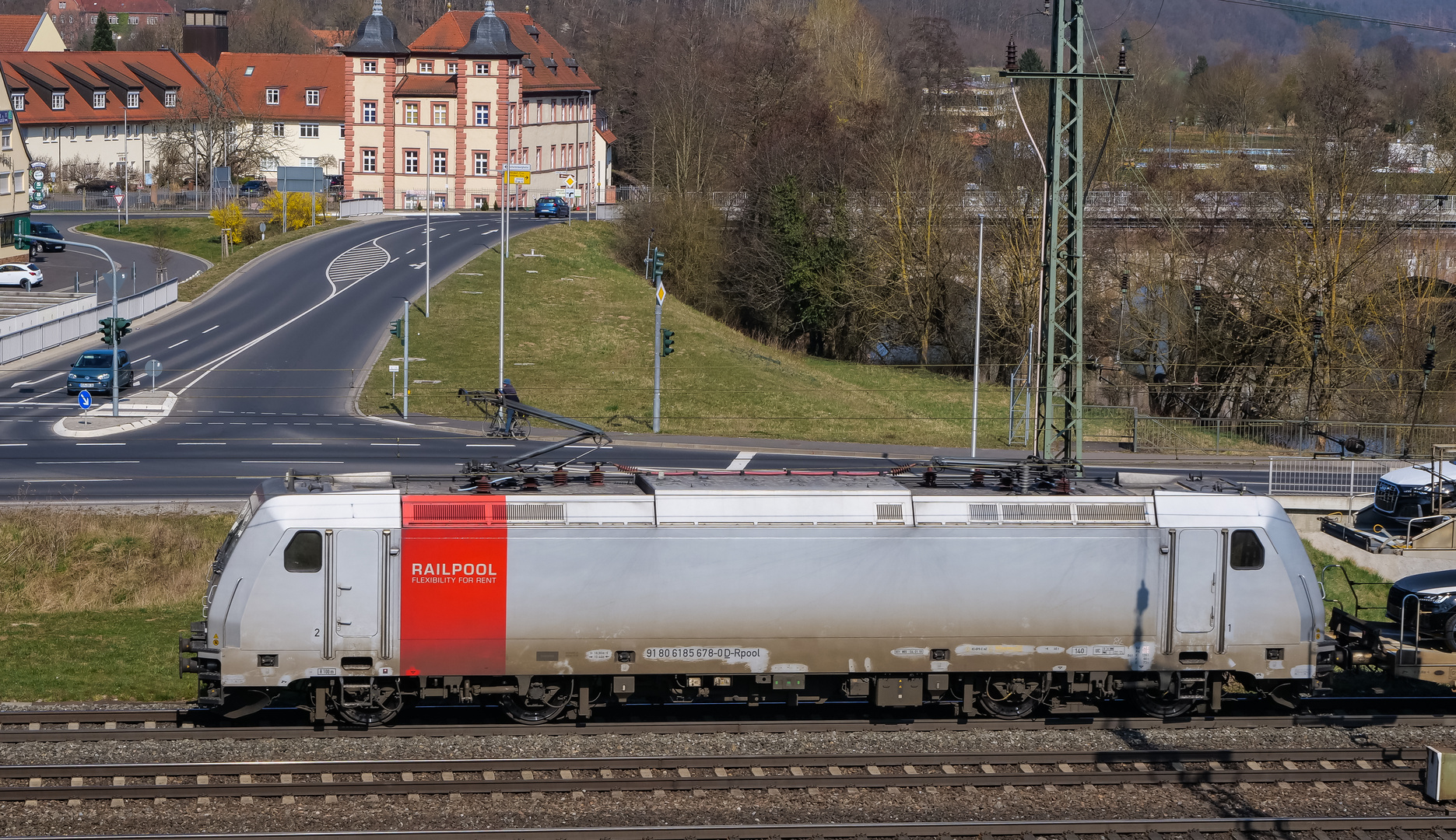 Rote Railpool-Binde