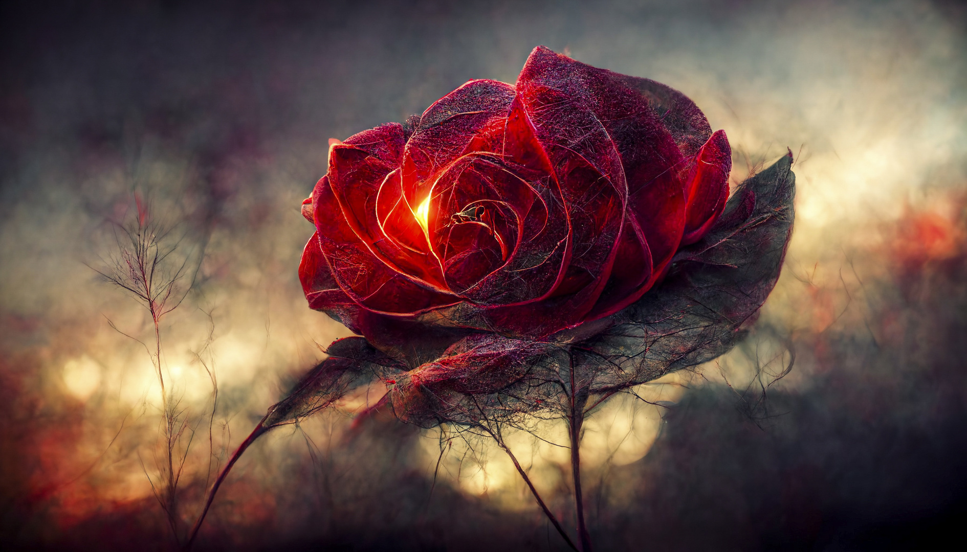 rote Rose