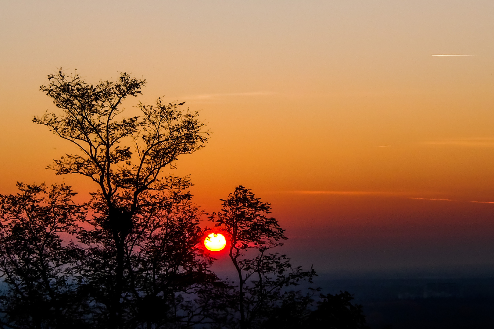 rote Sonne