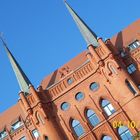 rote steine blauer himmel