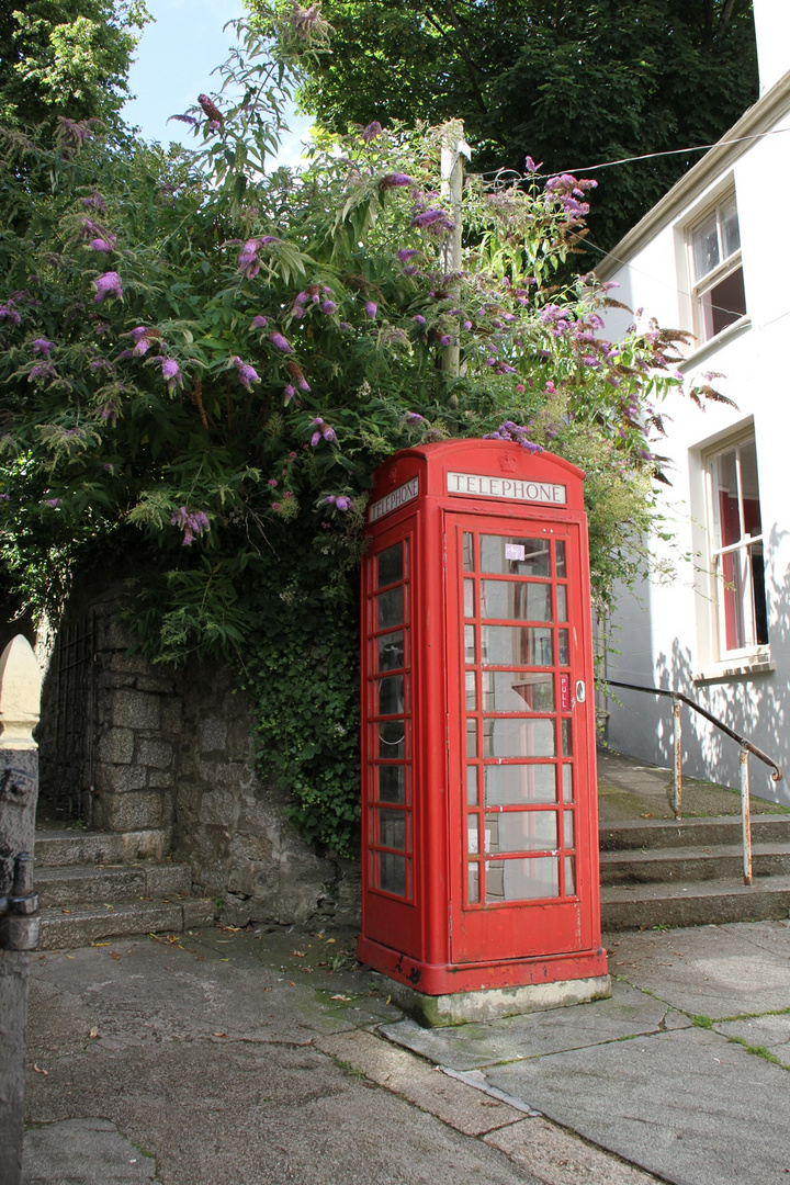 rote Telefonzelle