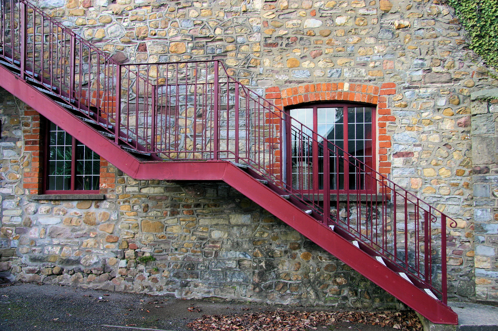 Rote Treppe