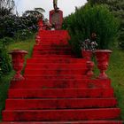 Rote Treppe...