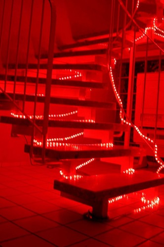 Rote Treppe