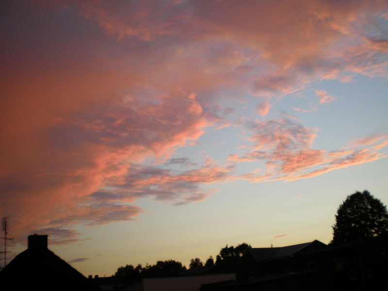 Rote Wolke