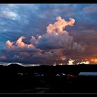 rote wolken