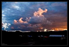 rote wolken