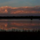 Rote Wolken im Tister Bauernmoor