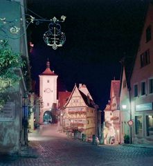 Rotenburg ob der Tauber bei Nacht !