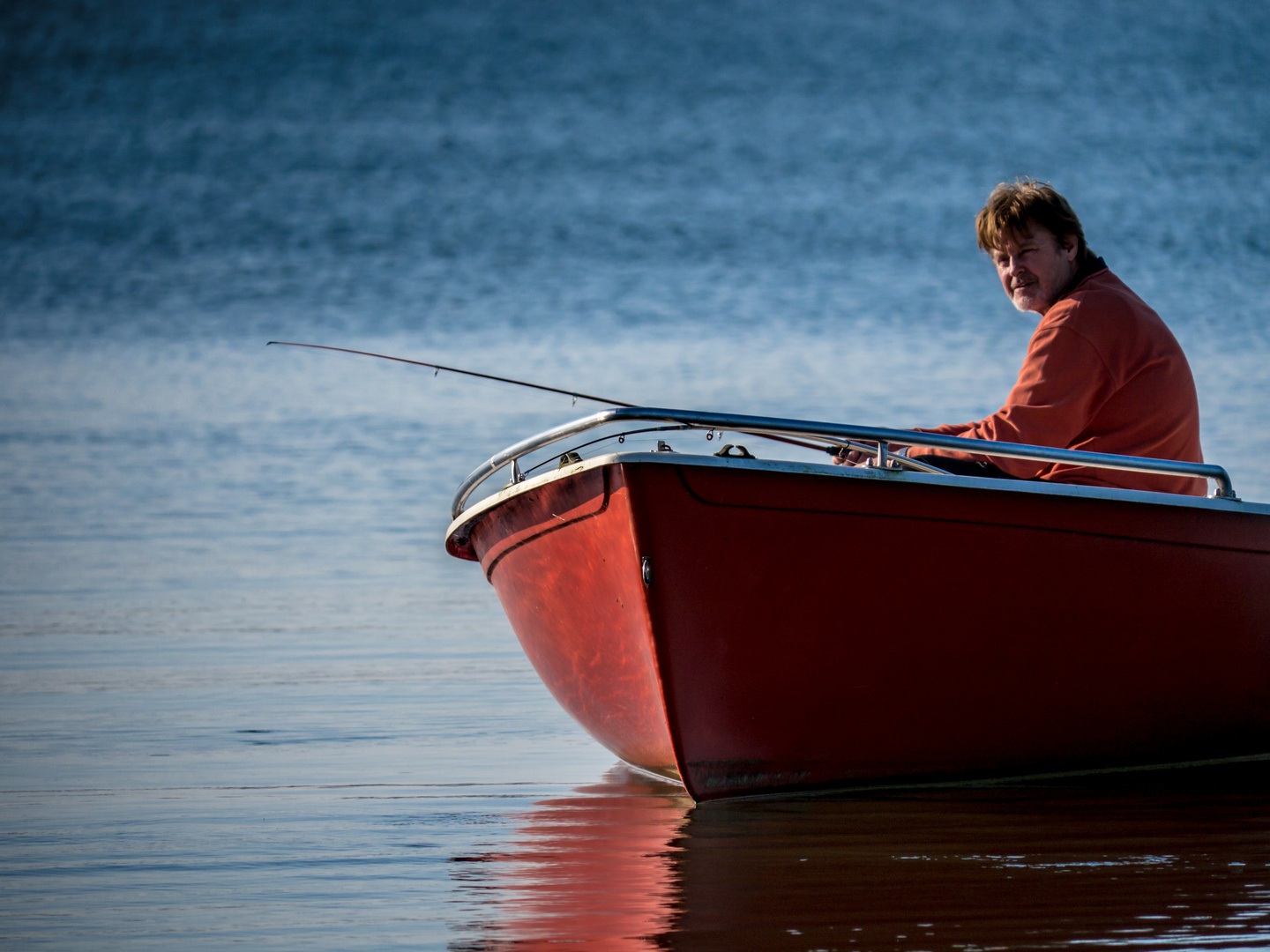 roter Angler