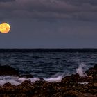 "Roter Blauer Supermond"  - La Gomera 