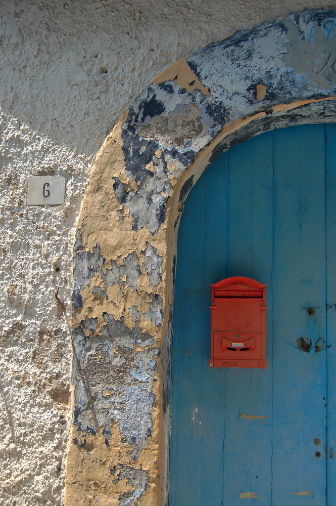 Roter Briefkasten