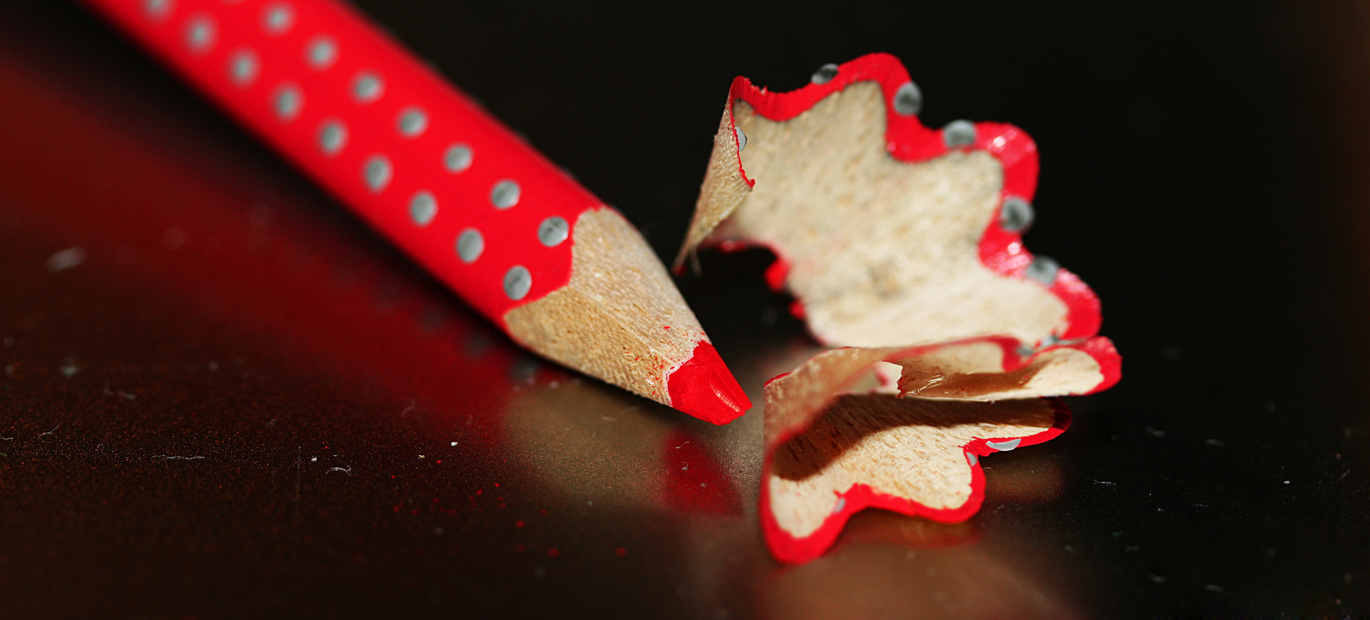 Roter Buntstift