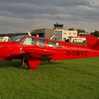 Roter Farbtupfer in Bonn-Hangelar