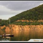 Roter Fels am Rehbach / Edersee