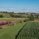 Roter Flitzer auf Sonderfahrt