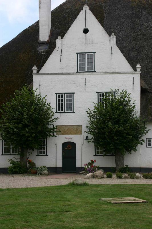 Roter Haubarg auf Eiderstedt