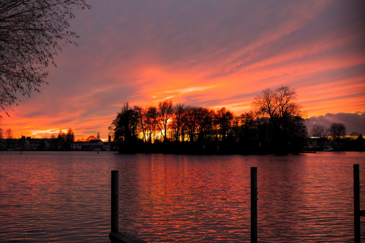 roter Himmel