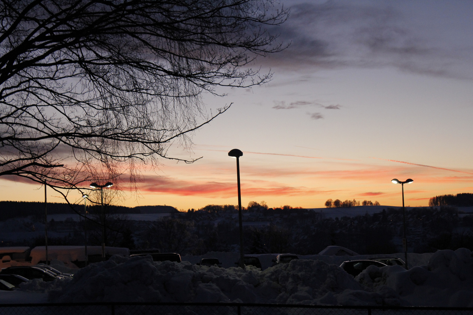 Roter Himmel