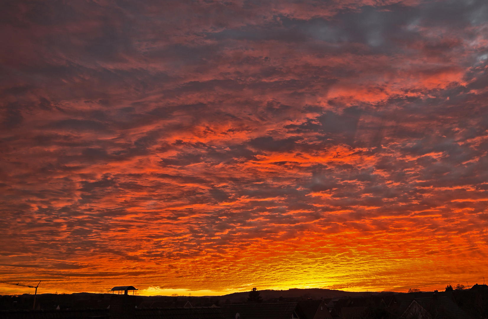 Roter Himmel