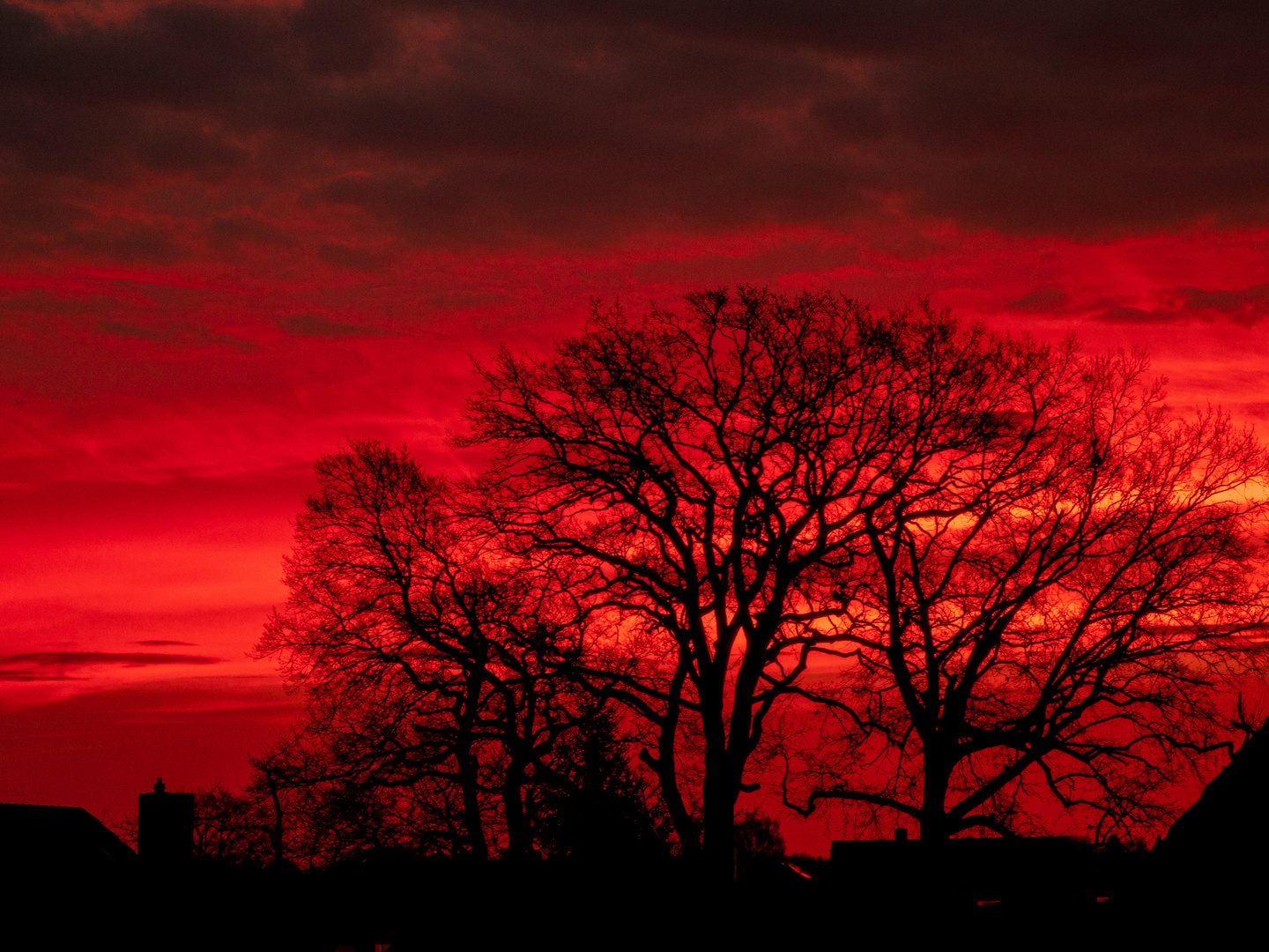 Roter Himmel