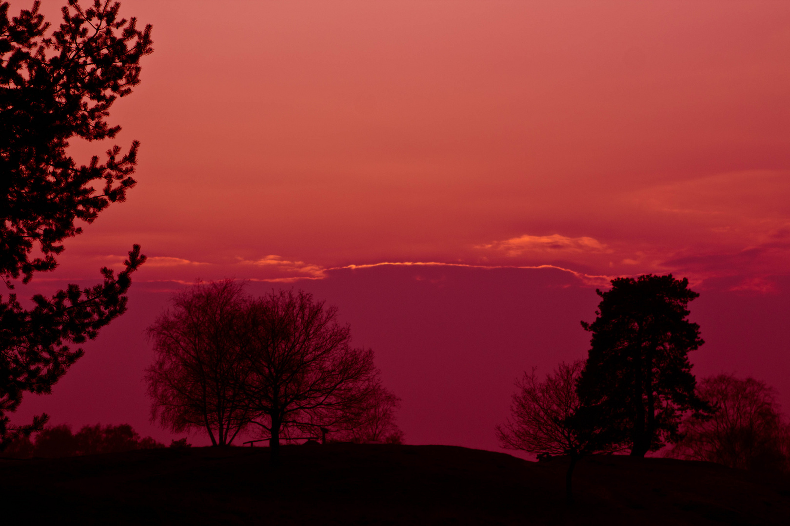 Roter Himmel