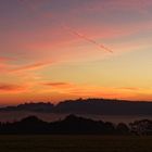 roter Himmel am Morgen