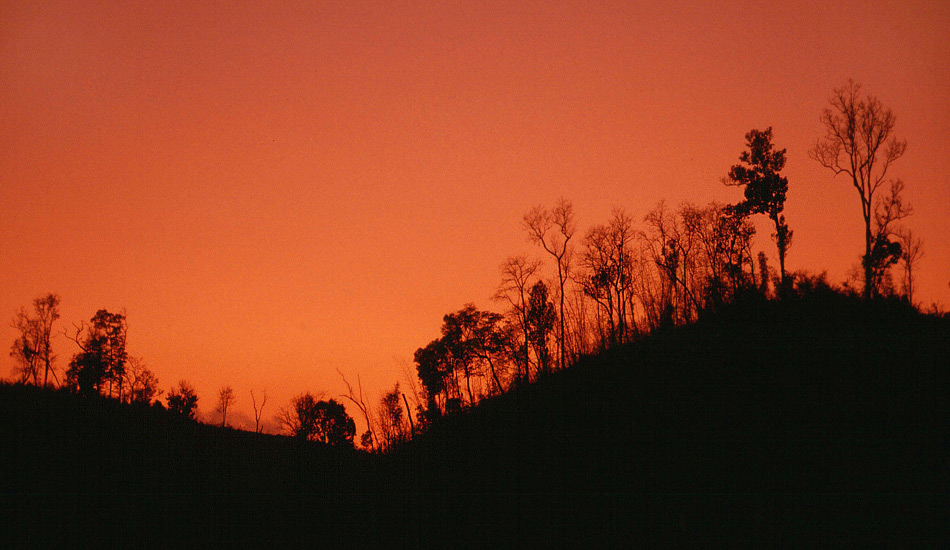 roter Himmel