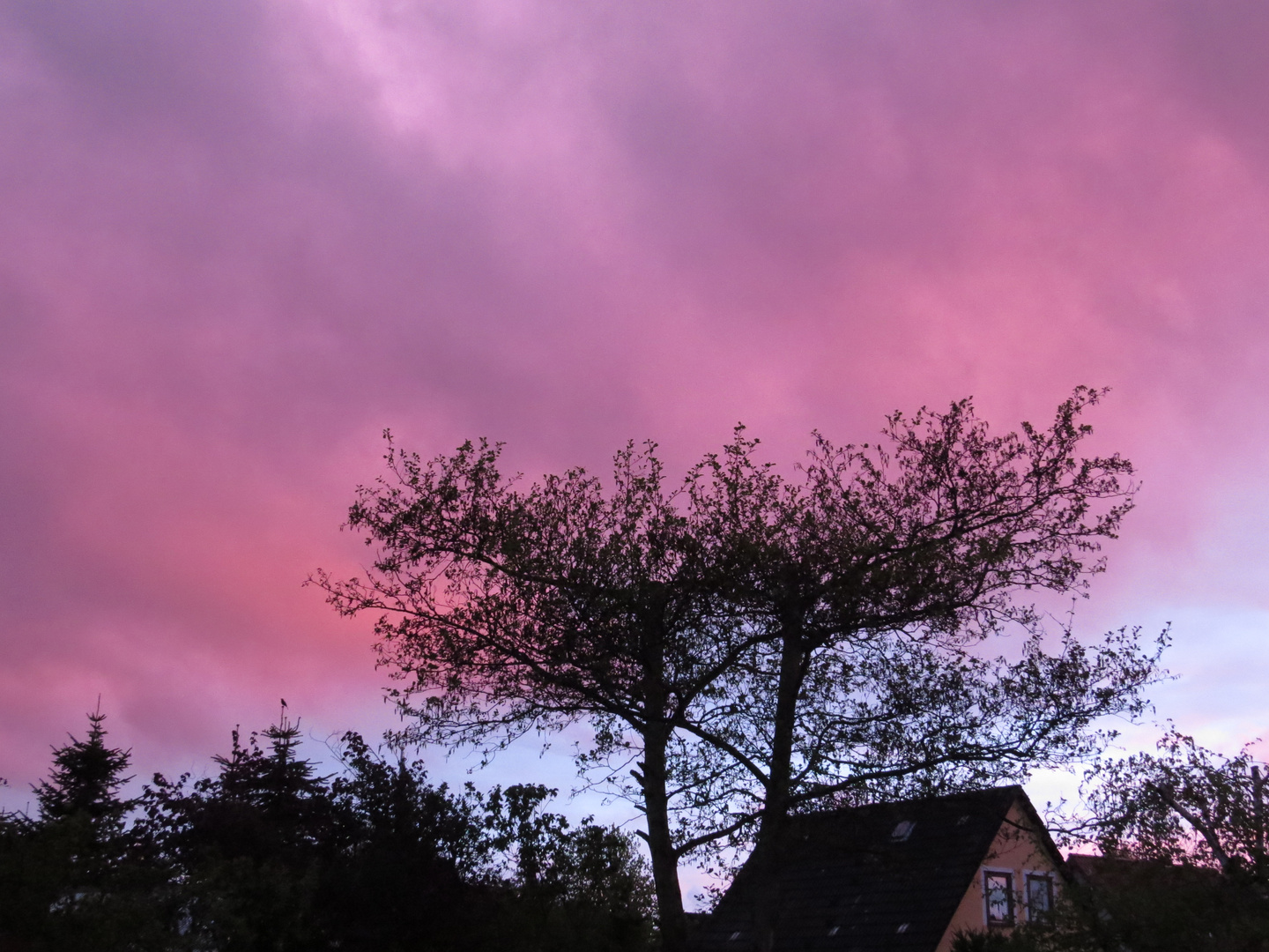 roter Himmel 