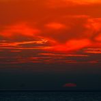 Roter Himmel, Red Sky, Cielo rojo