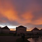 Roter Himmel über Nymphenburg / Red Sky over Nymphenburg