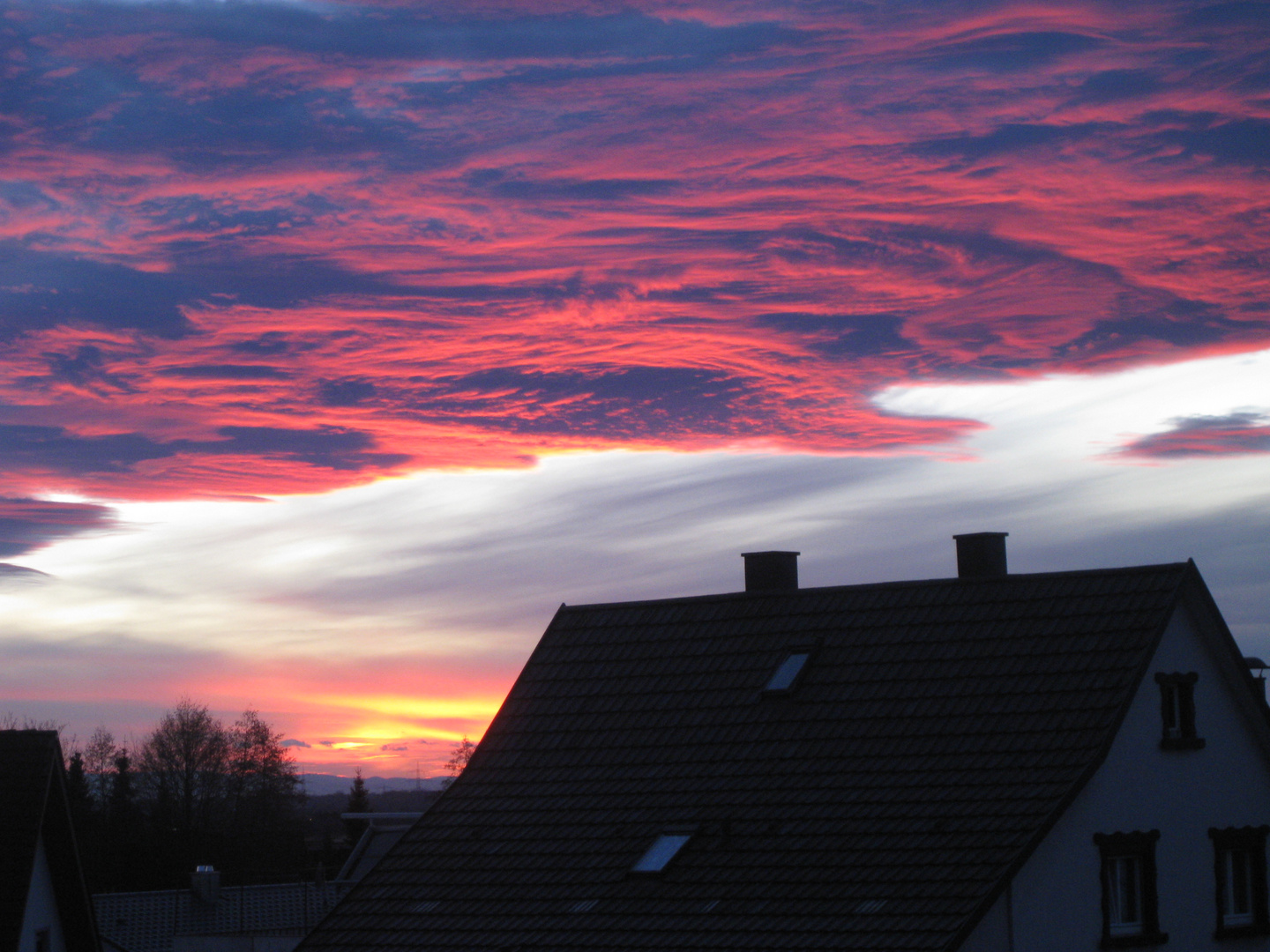 Roter Himmelsstrudel