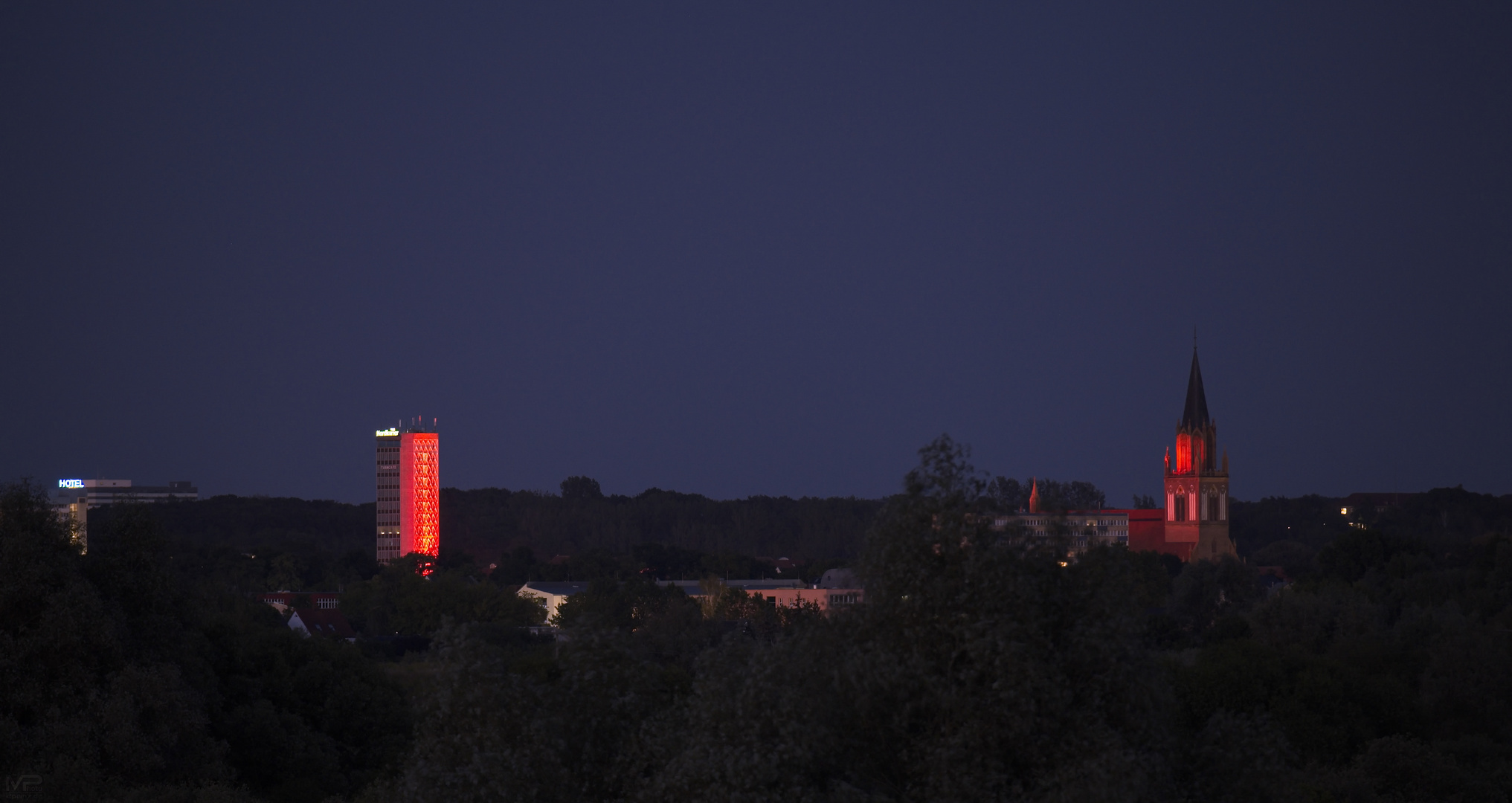 roter Kulturfinger'zeig