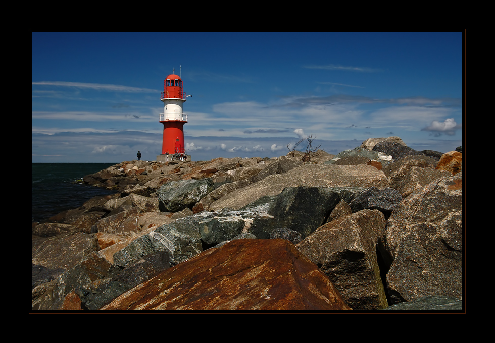 Roter Leuchtturm