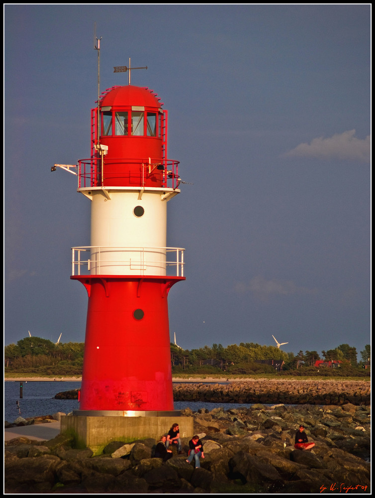 roter Leuchtturm