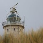 Roter Leuchtturm an der Nordspitze von Texel - aller guten Dinge sind drei