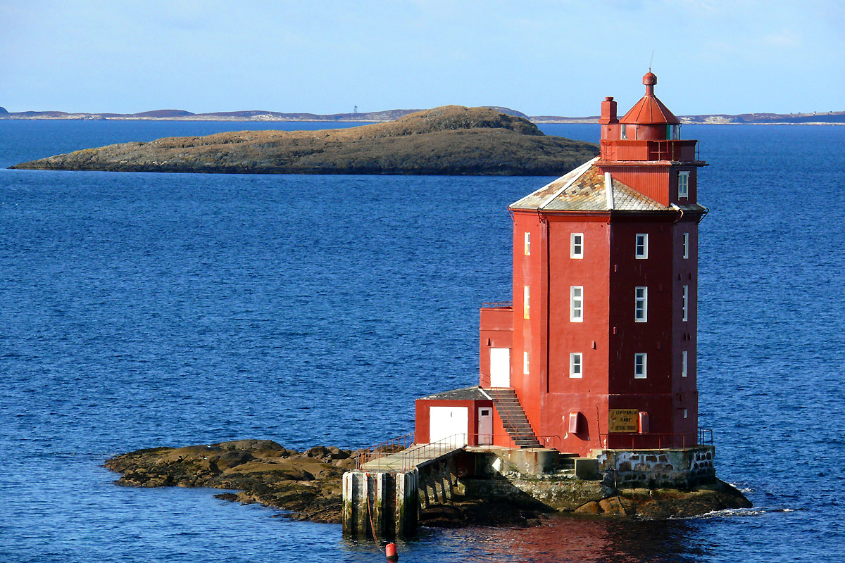 Roter Leuchtturm