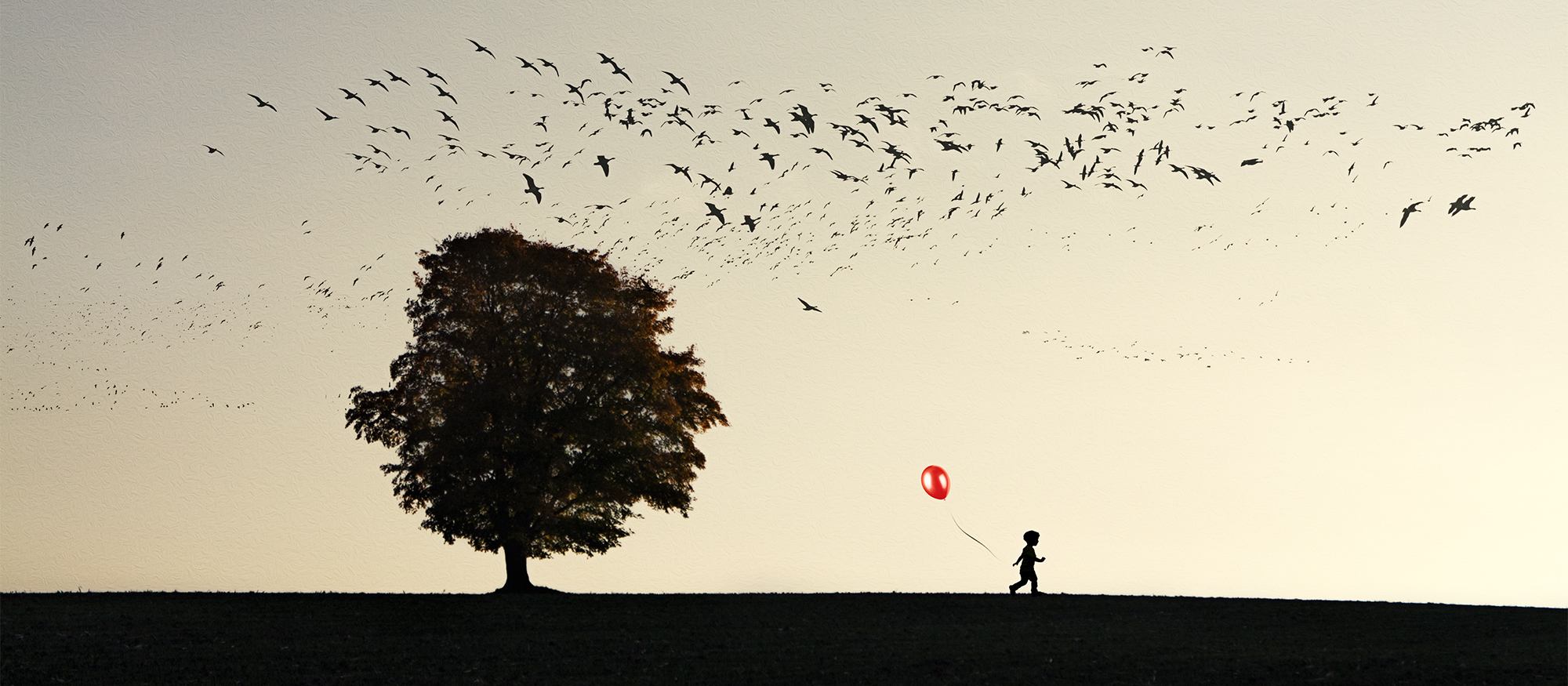 Roter Luftballon