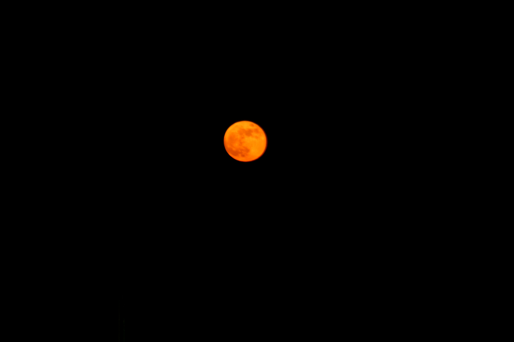 Roter Mond...