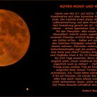 ROTER MOND UND ROTER PLANET