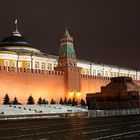 Roter Platz in Moskau - Kreml - hier wohnt Lenin