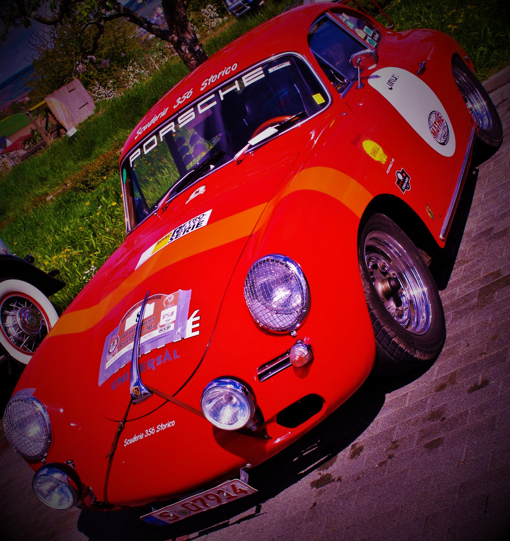 Roter Porsche